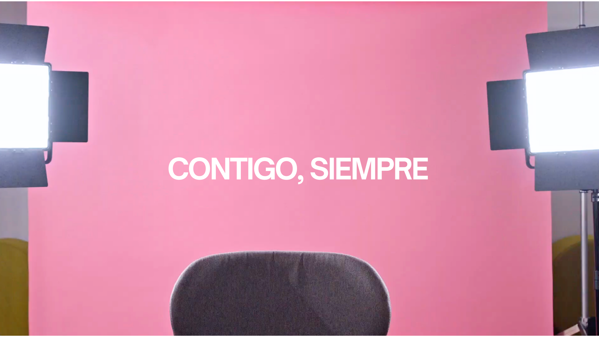 Vídeo «Contigo, siempre»