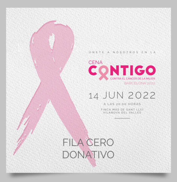 Fila Cero Cena Contigo Vilanova 2022 - Donativo