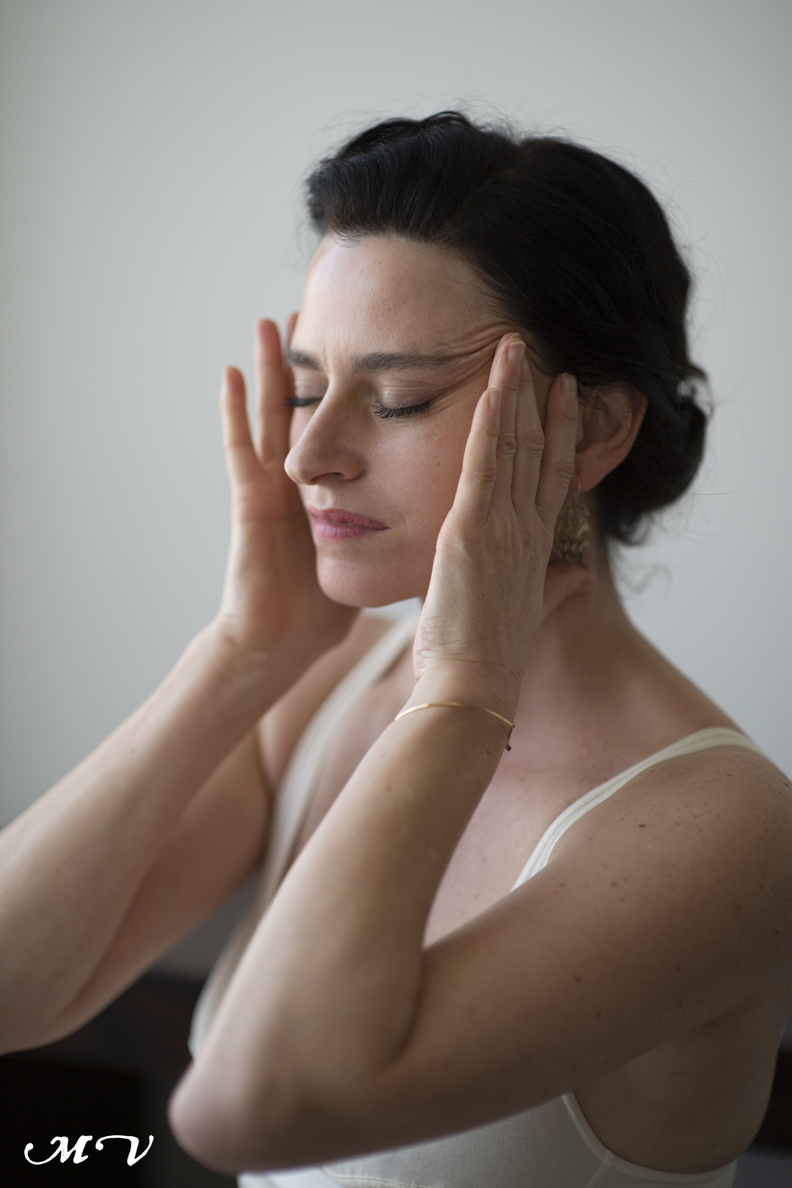 Sesion de masaje facial con Mariona Vilanova y Pranarom 10 30 horas