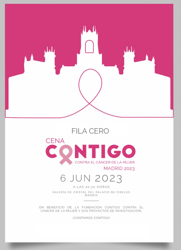 Fila Cero Cena Contigo Madrid 2023 - Donativo