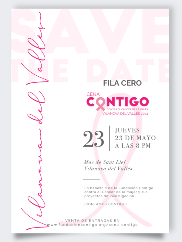Fila Cero Cena Contigo Vilanova 2024 - Donativo