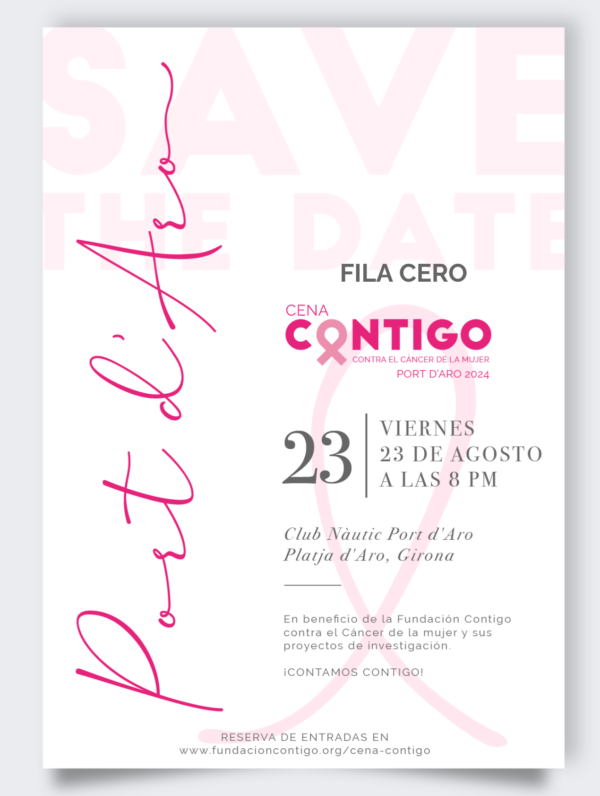Fila Cero Cena Contigo Port d'Aro 2024 - Donativo